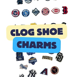 Adornos para zuecos: Béisbol CUALQUIER EQUIPO