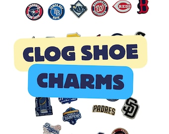 Clog Shoe Charms: Baseball ANY TEAM