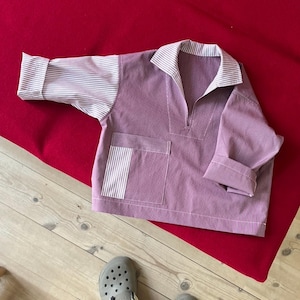 FAVORIETE mini-pdf-shirt naaipatroon: beginners, peutermaten 1-6 jaar (afdrukbaar)