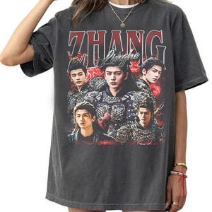 Vintage Zhang Linghe Graphic T-Shirt, Zhang Linghe Fan Apparel, Zhang Linghe Comfort Colors T-Shirt, Zhang Linghe Retro 90s Bootleg Tee