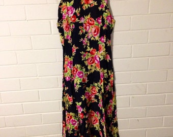 Floral long summet dress