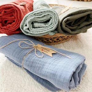 Personalisiertes Spucktuch – Weiches Babyhandtuch, Vielseitiges Musselintuch, Neugeborenen-Essential