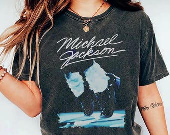 90s Vintage Michael Jackson Shirt, King of Pop Graphic Tank Top, Retro Pop Dance Streetwear Unisex T-Shirt