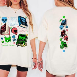 Game On Navessa Allen Shirt, Dark Romance Series Sweatshirt, Booktok Shirt, Lights Out Caught Up Series Shirt