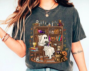 Dungeon Crawler Carl Ghost Book Sweatshirt, Halloween Dungeon Crawler Shirt, Ghost Book Sweatshirt, Scifi Book Shirt