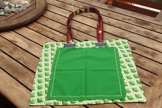 MARCHE Calabasas Recycled Market Tote Bag main image 1