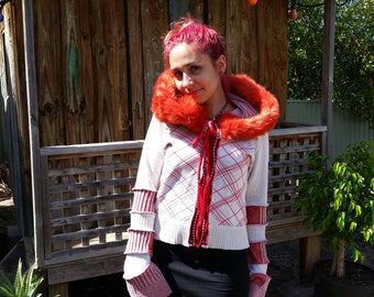 Recycled upcycled elf jacket