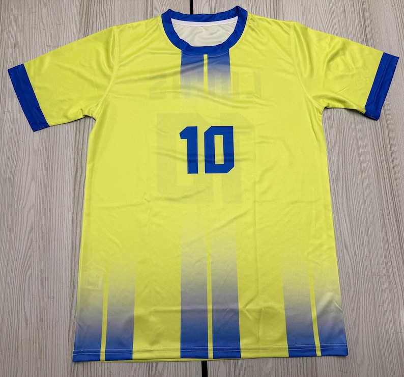 Custom Soccer Jersey, Personalized Team Uniform with Name, Number, Logo image 12
