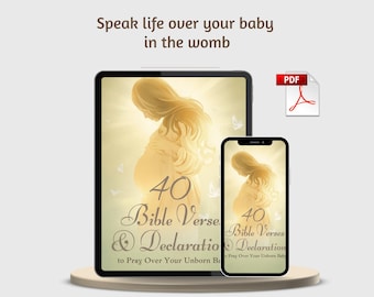 Guia de Orações para Gestantes – 40 Versículos Bíblicos e Declarações para Futuras Mamães (PDF)