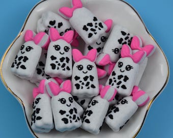 3D Halloween Ghost BowSilicone Focal Beads,For Beadable Pen 51743