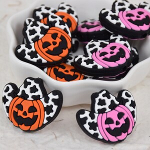 Pumpkin Lamp Silicone Beads,Loose Pen Beads,Gifts Focal Bead Charm,DIY Jewelry Accessories,Keychain Keyring Bracelet Necklace Lanyard Making