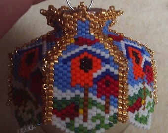 A Place to Call Home Mini Beaded Ornament Cover E-Pattern