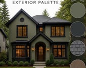 Elegant Green Color Palette (Benjamin Moore)