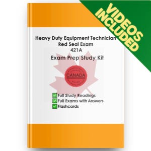 Heavy Equipment Technician Exam Questions Red Seal 421A Study Kit