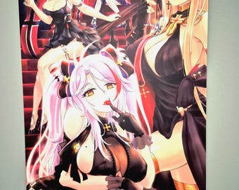 Poster Iron Blood - Azur Lane fanart-afdruk