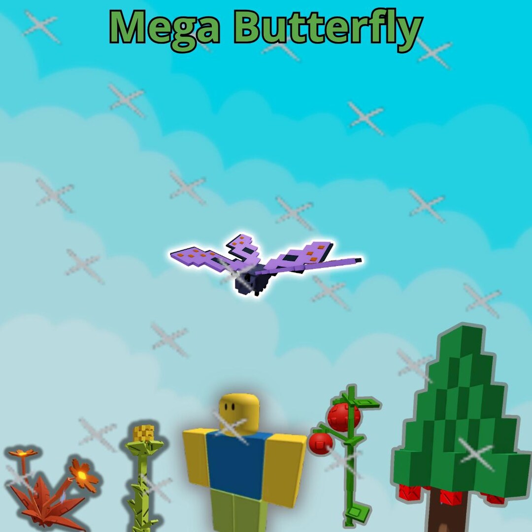 Mega Butterfly | Grow A Garden - Etsy