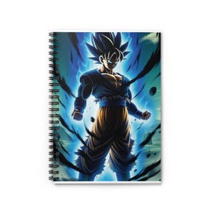 Dragon Ball Z Notizbuch, Anime Briefpapier, Liniertes Line Journal