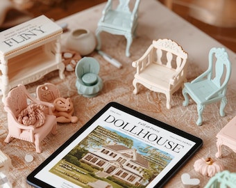 Dollhouse Magazine Bundle | 2015–2022 | 71 Digital Back Issues | Miniatures PDF Collection
