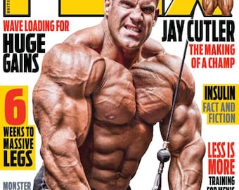 Pacchetto di riviste Flex / 39 riviste digitali in formato PDF / Collezione di bodybuilding, fitness e allenamento (2013–2019)