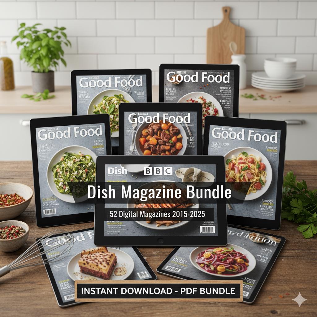 Dish Magazine Bundle | 2015～2025年 デジタル雑誌52誌 | 料理 雑誌たくさん！DISH//