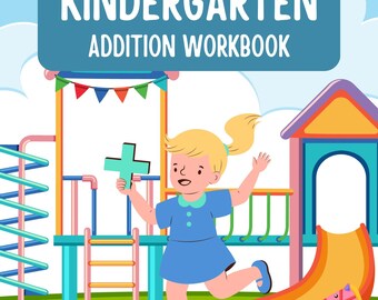 Zeszyt ćwiczeń do dodawania dla przedszkolaków | Arkusze matematyczne do druku | Ćwiczenia z dodawania dla przedszkolaków | Liczby 1-20 | Nauka w domu