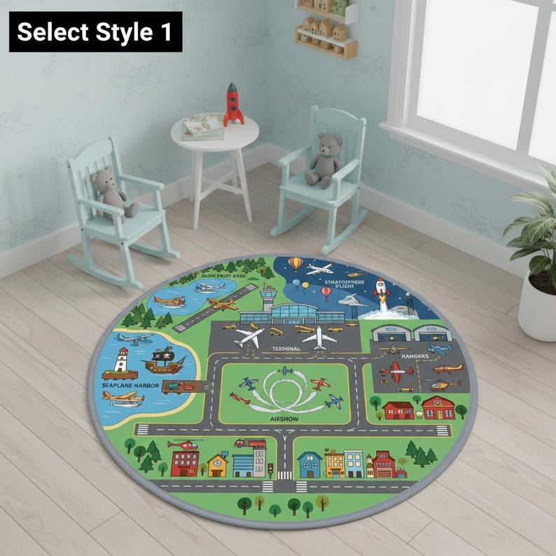 Disney Mickey Mouse Rug Toy Story Woody Buzz Round Carpet, Frozen Elsa ...