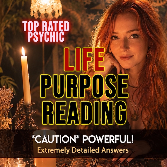 Life Purpose Reading EXTRA DETAILED Soul Frequency Reading, Real Medium Insight, Love, Career, Future, Destiny Detailed Reading