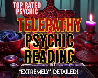 Telepathy Reading EXTRA DETAILED Mind Reading, No Tools, What's on Their Minds?