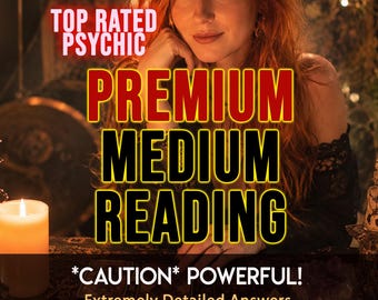 Medium Reading SUPER DETAILED Clairvoyant Psychic Reading With Spirit Contact, Spiritual Accurate Reading