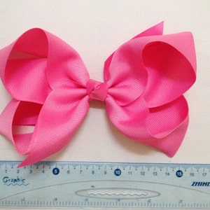 Set of 10 pcs 6 inch girl bows, baby bows, bows for girl, bows for baby, big bows, large bows, big girl bows, 6&quot; bows, 25 colors to choose
