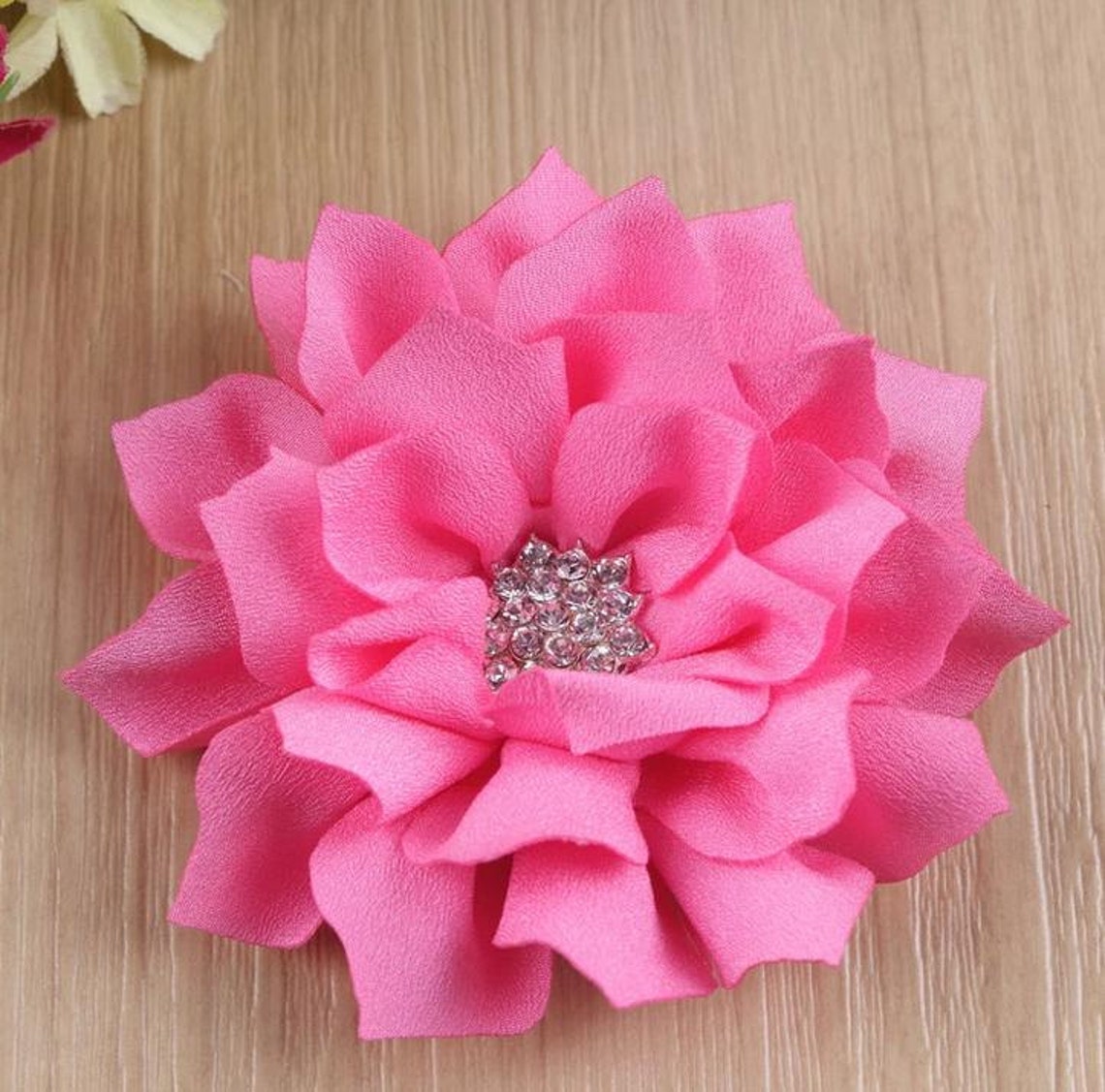 Set of 30 Fabric Flowers Wholesale Fabric Flowers Wholesale Etsy