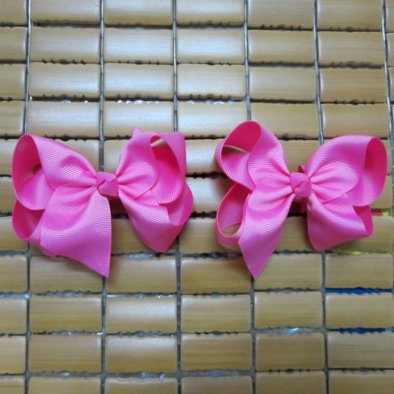 10% off 25 pcs 5 inch Bows, Big Bow, Big Hair Bows, Large Hair Bow, Big Hair Bow, Extra Large Hair Bow, Jumbo Hair Bow, Huge Hair Bow, Bow image 3