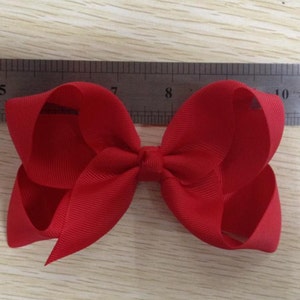 10% off 25 pcs 5 inch Bows, Big Bow, Big Hair Bows, Large Hair Bow, Big Hair Bow, Extra Large Hair Bow, Jumbo Hair Bow, Huge Hair Bow, Bow image 4