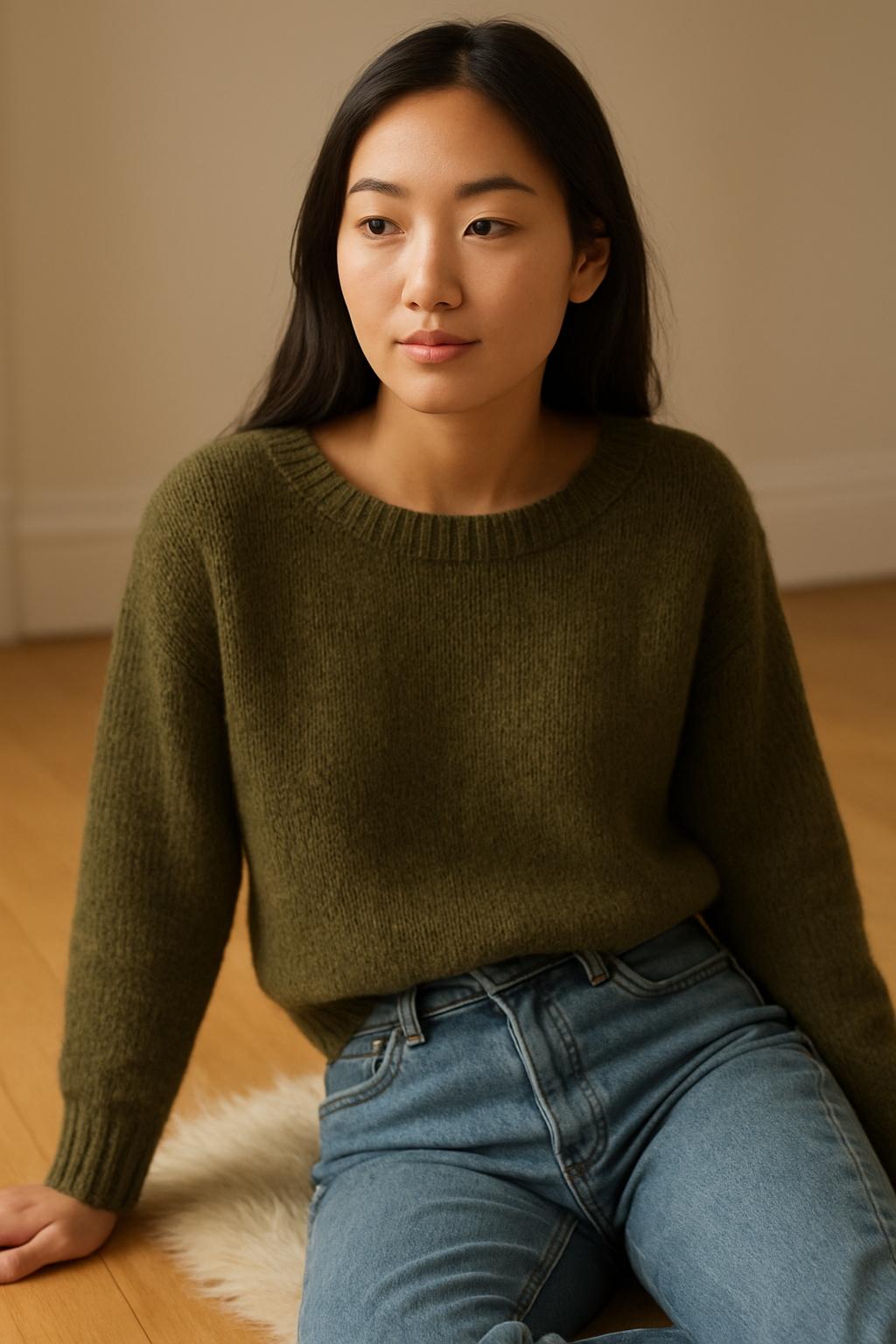 Cozy Raglan Sweater Knitting Pattern PDF, Beginner Friendly Pullover ...