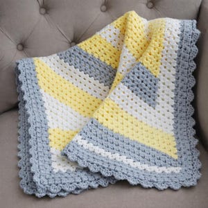 Supereenvoudig haakpatroon babydeken (pdf-download)