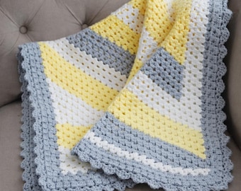 Superbly Simple Baby Blanket Crochet Pattern (PDF Download)