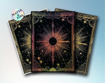 MTG-kaarthoezen, Halo of the Sun TCG-hoezen, opties voor mat/folie, standaard/Japans formaat
