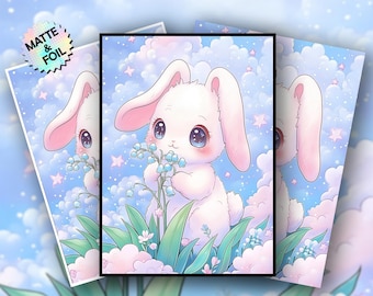 MTG Card Sleeves, Kawaii Corgi Anime TCG Sleeves. Matte/ Foil, Standard  Size. - Etsy