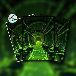 MTG-kortfodral, TCG-fodral med sköldpaddstema, matt eller folie, spelpresenter