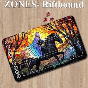 Custom Playmat | Foil Version Available | MTG/ Riftbound Playmat | 24''x 14'' & 35 x 15.5'' image 12