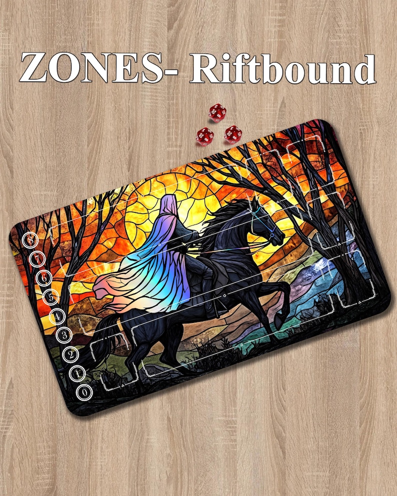 Custom Playmat | Foil Version Available | MTG/ Riftbound Playmat | 24''x 14'' & 35 x 15.5'' image 12