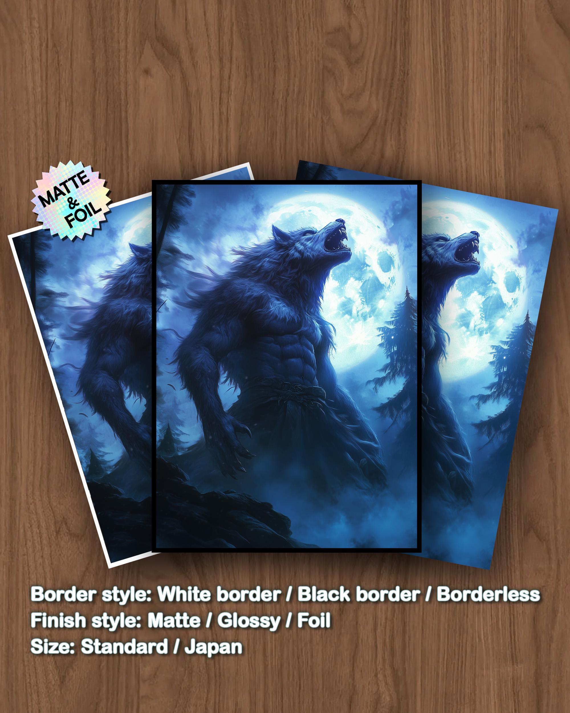 Mtg Werewolf Sleeves - Etsy Mtg Werewolf Sleeves - Etsy