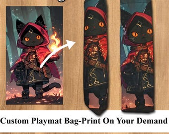 Custom Playmat Bag, High-Resolution Image Printing, All Images Accepted