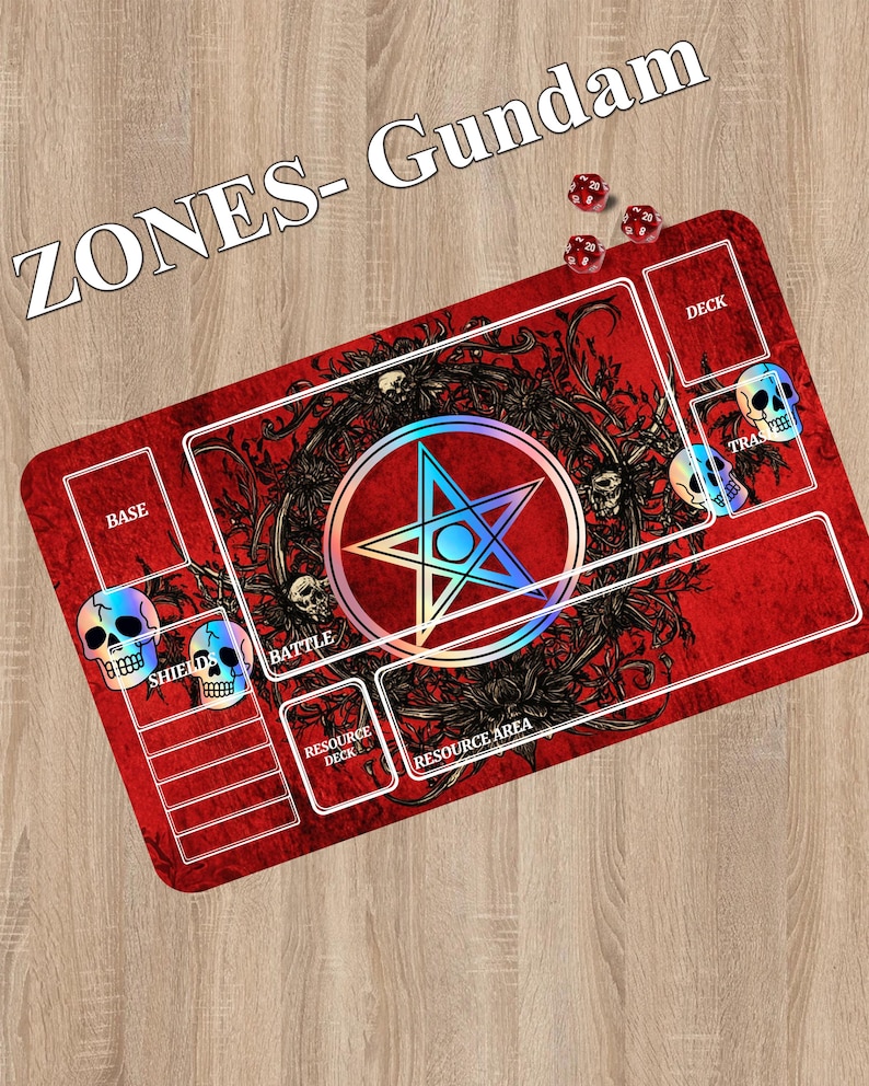 Custom Playmat | Foil Version Available | MTG/ Riftbound Playmat | 24''x 14'' & 35 x 15.5'' image 9