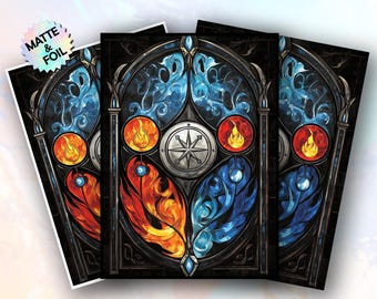 MTG Card Sleeves, High-Definition, Compatible with all MTG/TCG/Riftbound cards