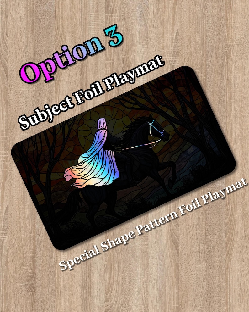 Custom Playmat | Foil Version Available | MTG/ Riftbound Playmat | 24''x 14'' & 35 x 15.5'' image 6