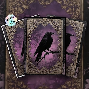 Mtg Card Sleeves Raven - Etsy