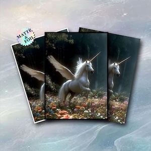 Unicorn Mtg Card Sleeves - Etsy
