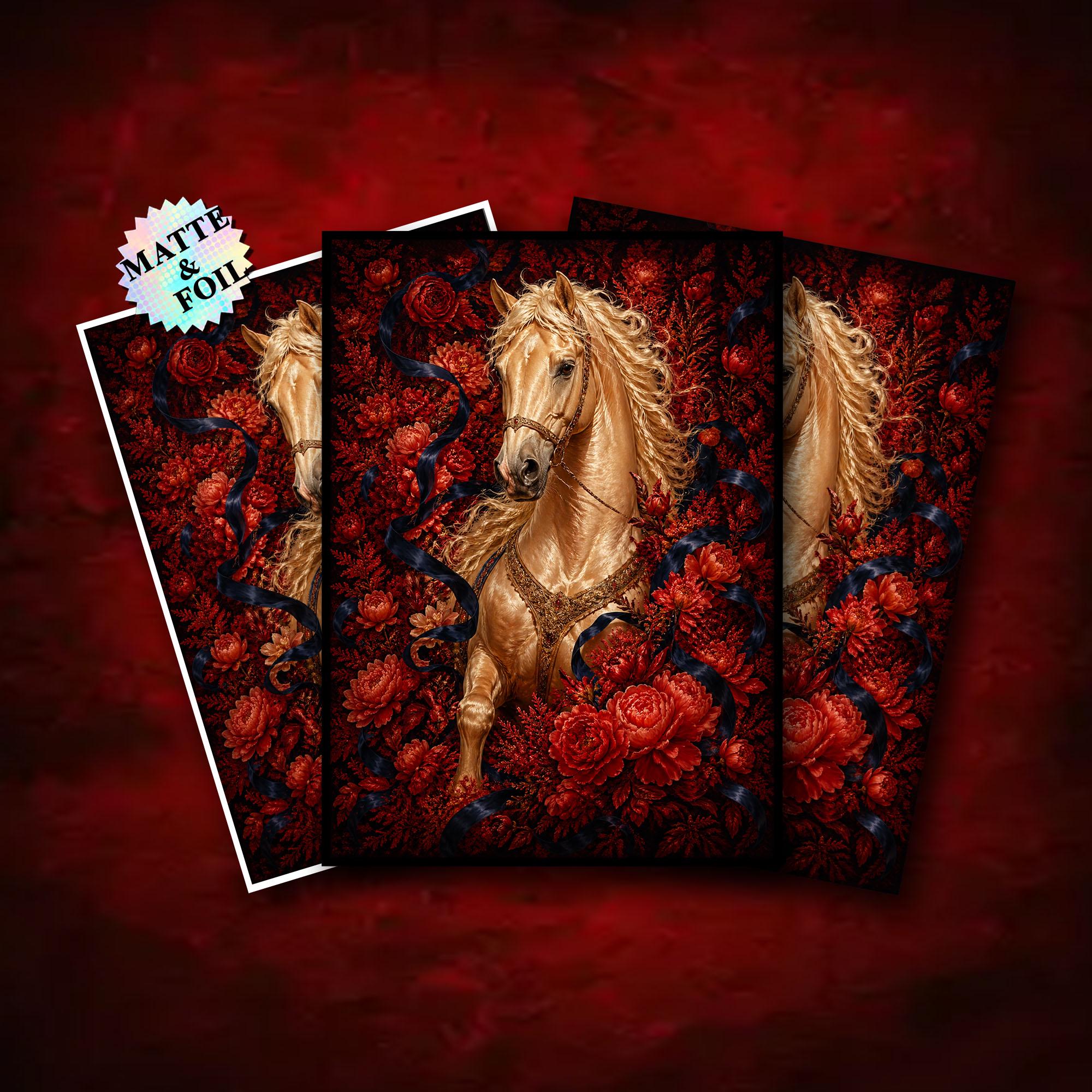 horse card sleeves Fire Horse 2026 main image 0