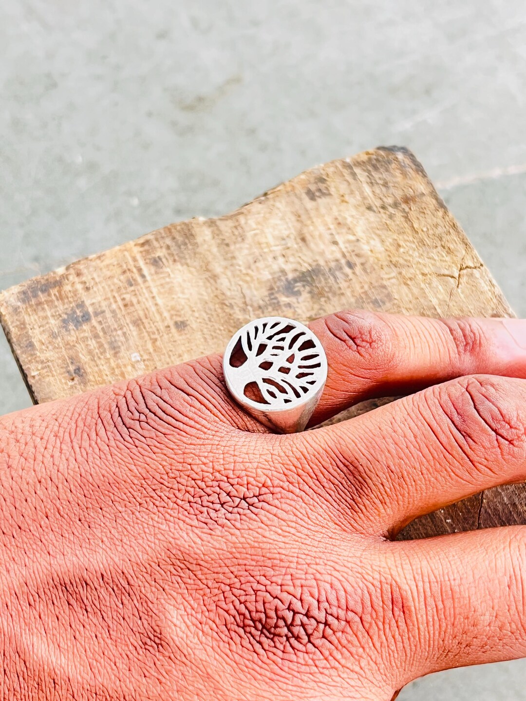 Sterling Silver Tree of Life Ring – Spiritual Symbol Nature Jewelry for ...